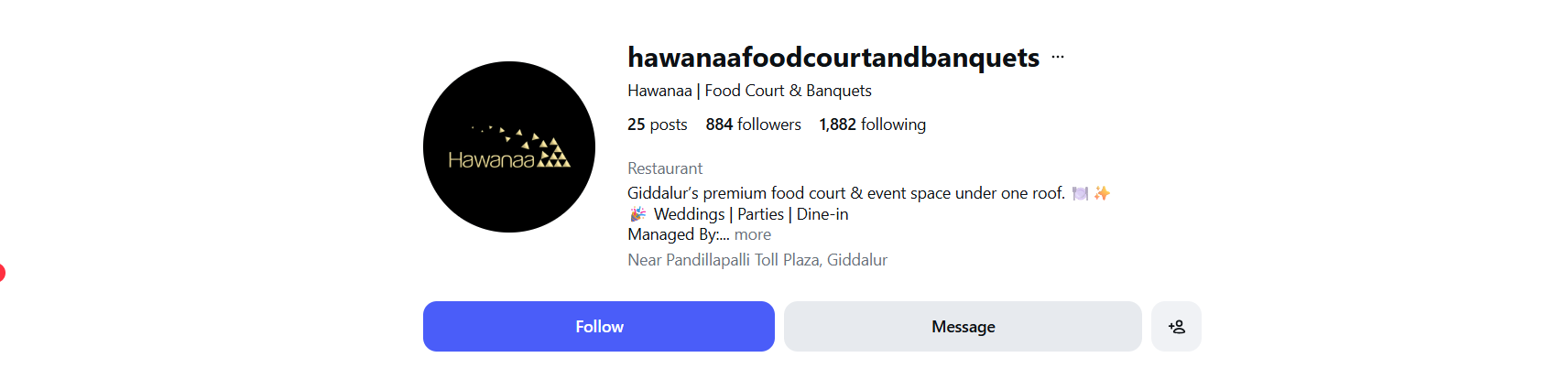 Hawana Food Court & Banquets